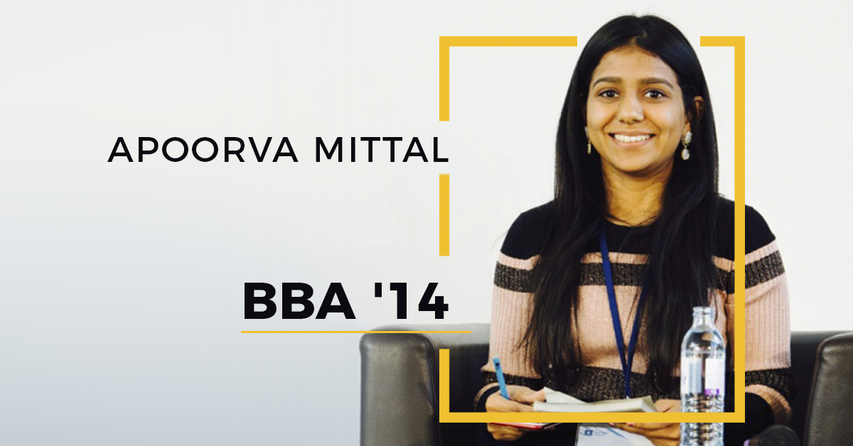 Apoorva Mittal (BBA’14)