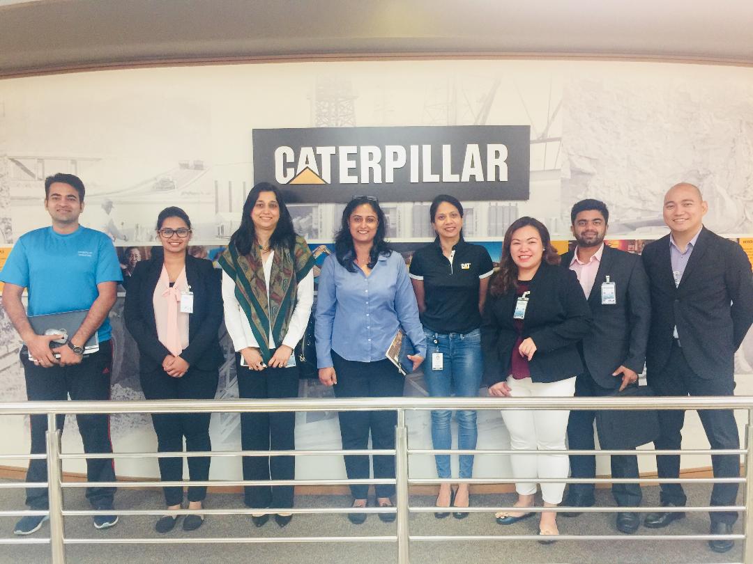 Global MBA – May’17 Students at Caterpillar, Singapore