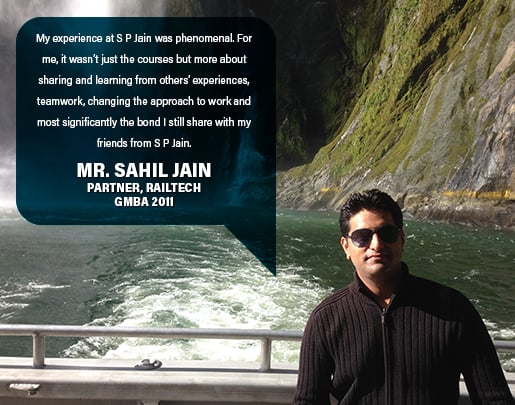 ALUMNI ENTREPRENEUR SERIES SAHIL JAIN