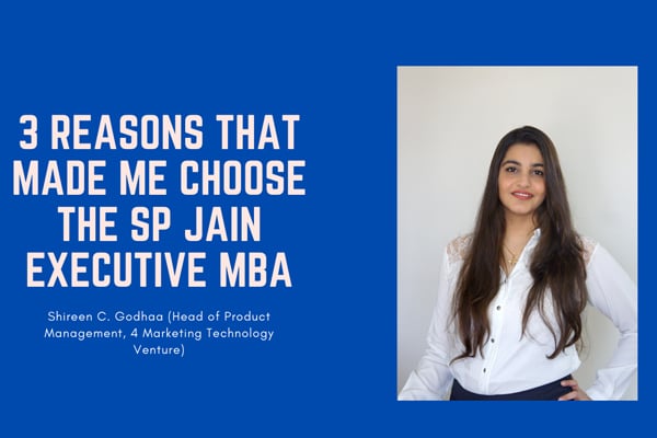 choose the SP Jain Executive MBA