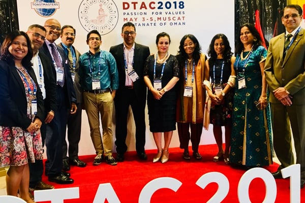 District Toastmasters Annual Conference (DTAC 2018) in Muscat